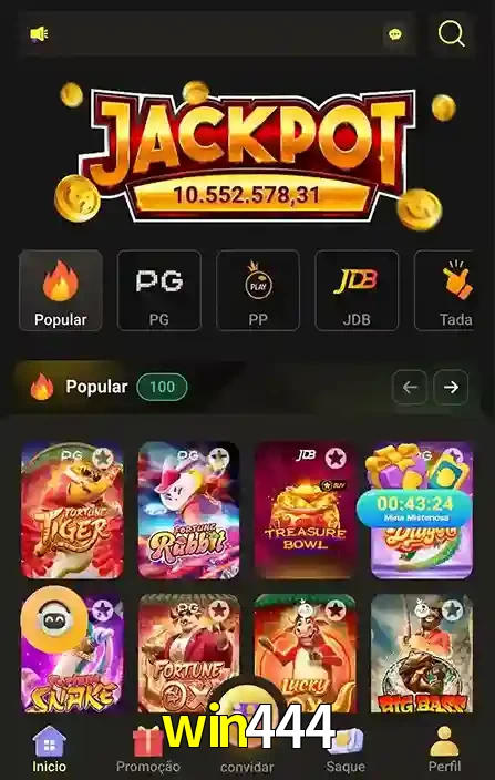 Promoções Especiais no win444 App